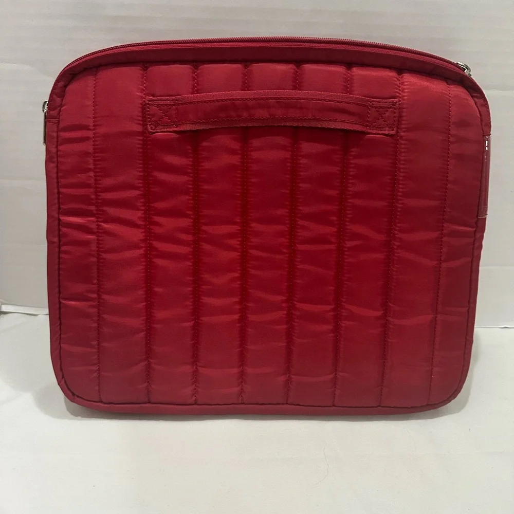 Lug Red Quilted Laptop Sleeve